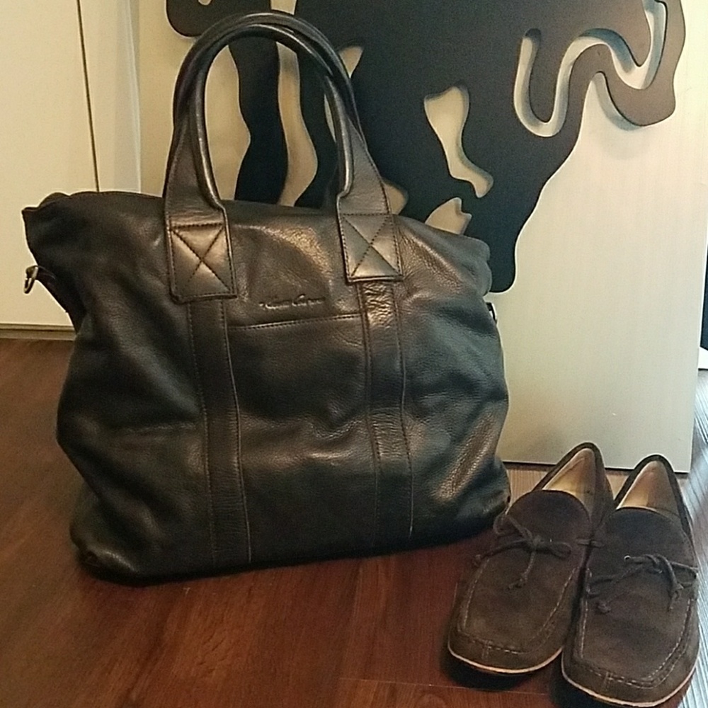Brown Leather Tote